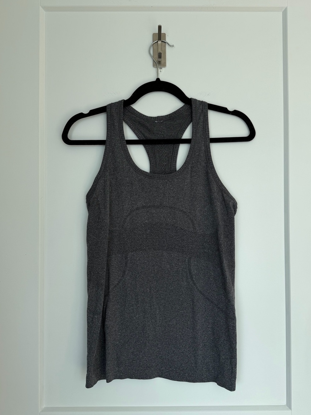 Lululemon Swiftly Tech Racerback Tank Top size 6 graphite grey